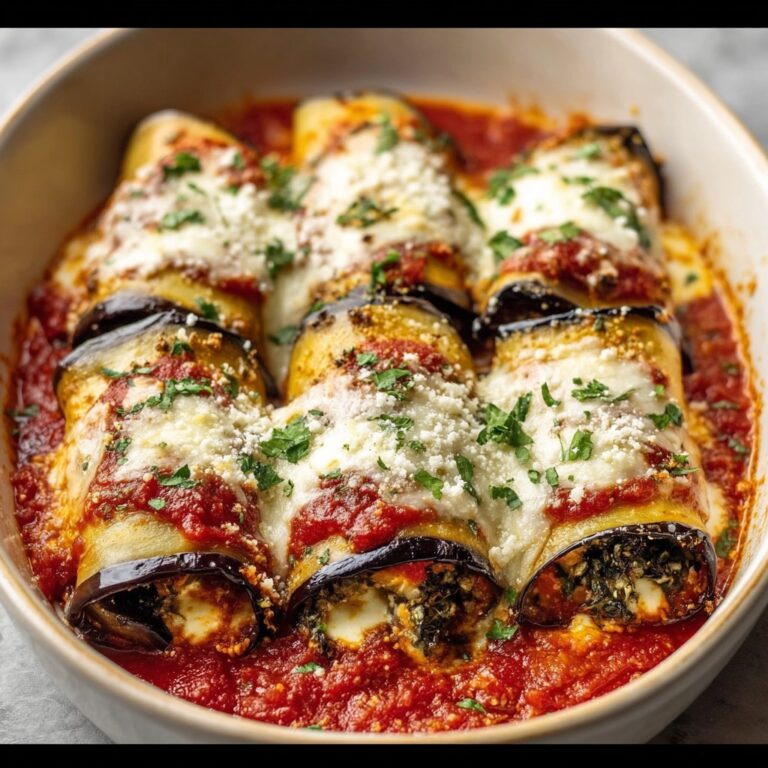 40 Minute Eggplant Rollatini Healthy Meal for Real Life