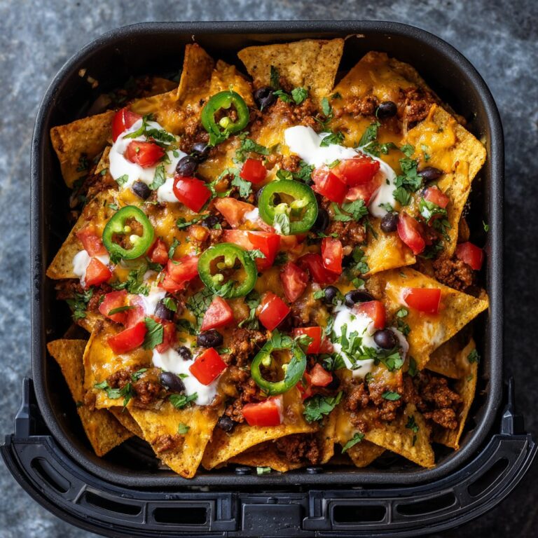 Air Fryer Nachos: Quick, Cheesy Goodness for Busy Nights