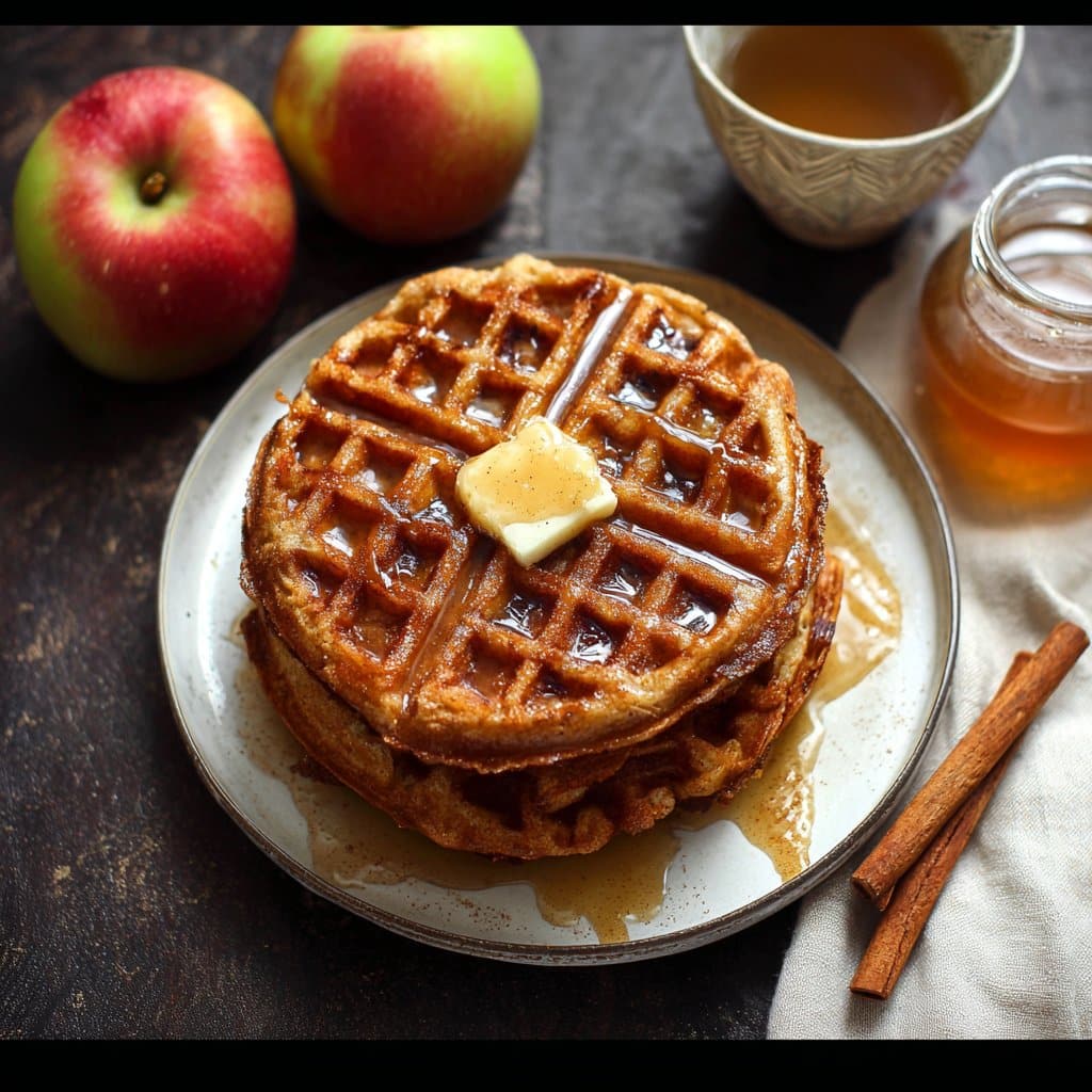 Apple Cider Waffles: My Cozy Breakfast Recipe with a Twist