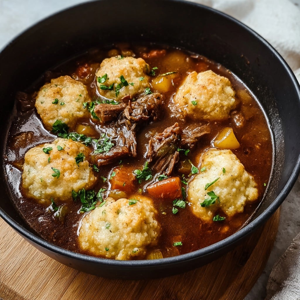 Beef Stew and Dumplings: A Cozy Home Cook’s Guide