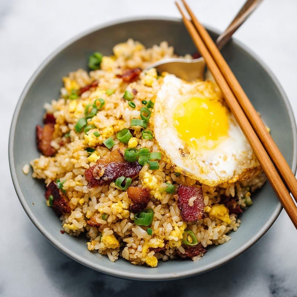 Breakfast Fried Rice: My Go-To Lazy Morning Recipe