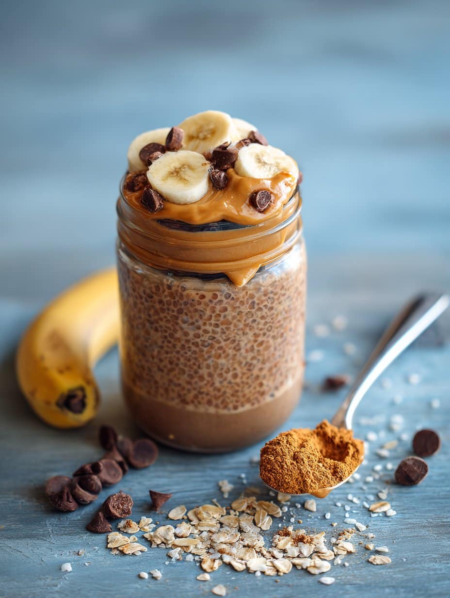 Brownie Batter Overnight Oats