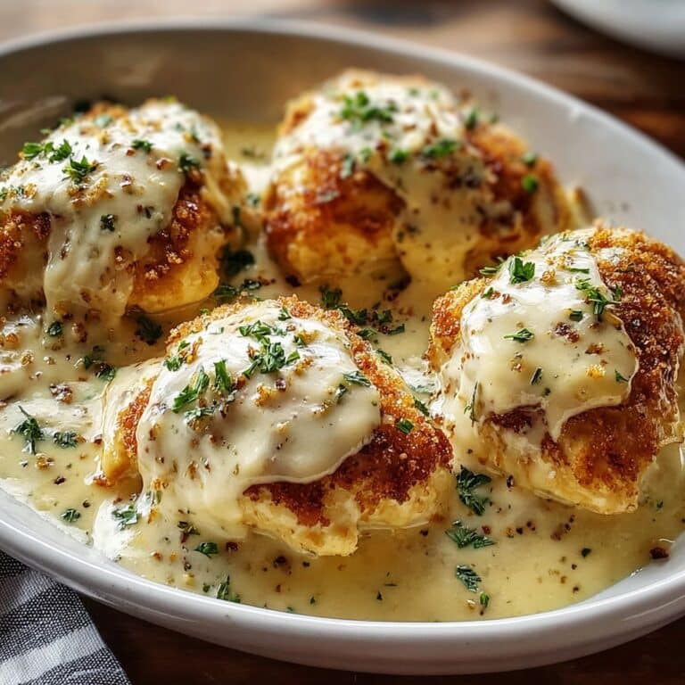 Chicken Pillows With Creamy Parmesan Sauce: My Go-To Cozy Dinner