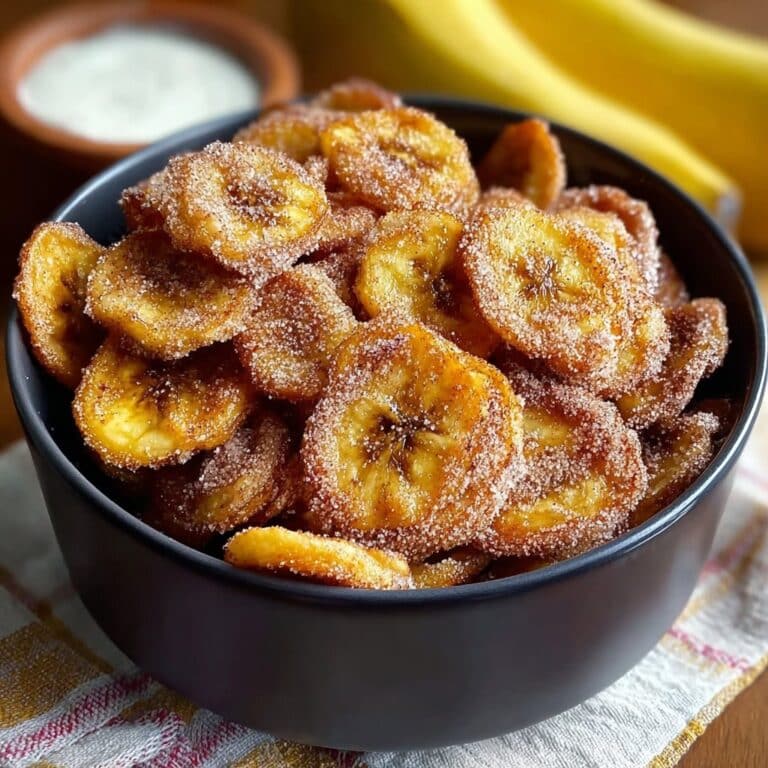 Cinnamon-Sugar Air Fryer Banana Chips: Cozy, Crunchy & Simple