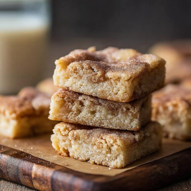 Cinnamon Sugar Blondies: A Sweet and Easy Treat to Bake