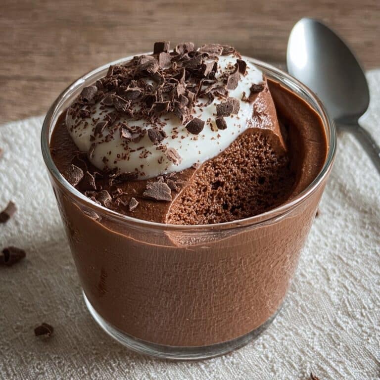 Cottage Cheese Chocolate Mouss: Easy, Creamy, and Satisfying