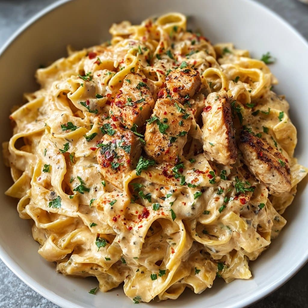 Creamy Cajun Chicken Pasta