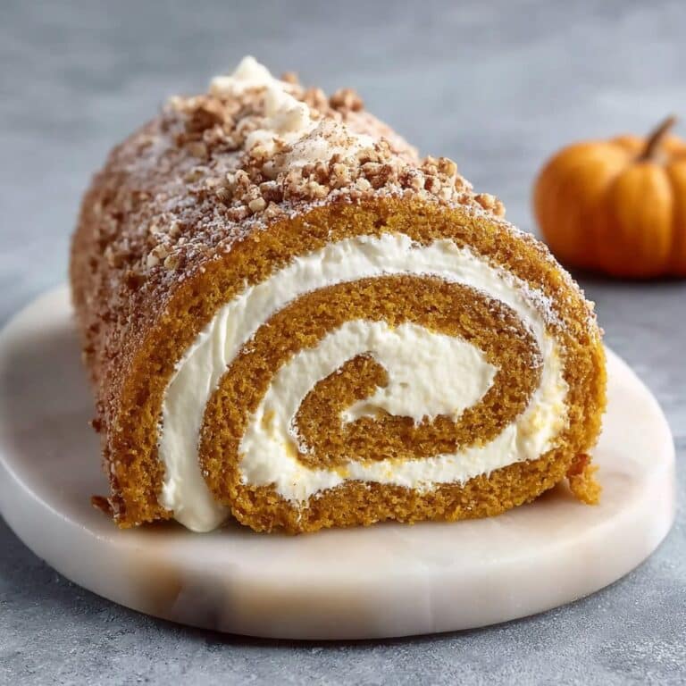 Creamy Pumpkin Spice Roll Cake: My Not-So-Secret Cozy Favorite