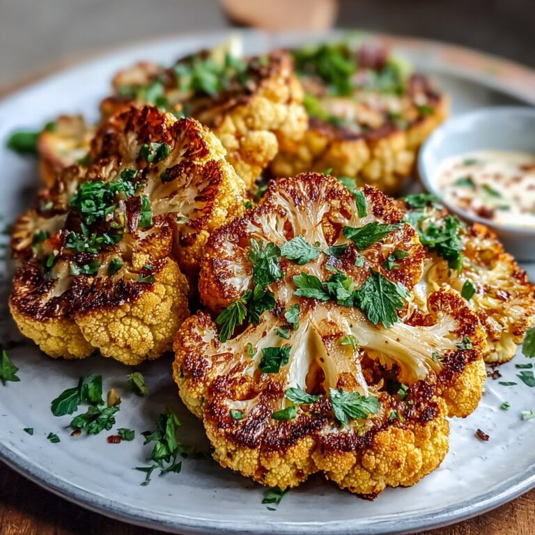 Crispy Baked Cauliflower Steaks Recipe You’ll Crave