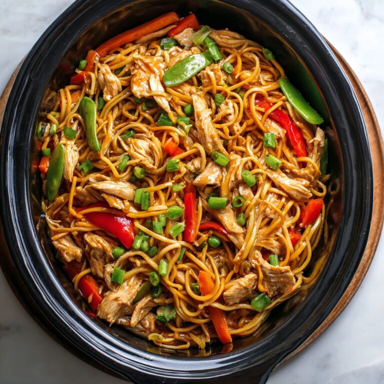Crockpot Chicken Lo Mein: My Easy, Flavor-Packed Home Version