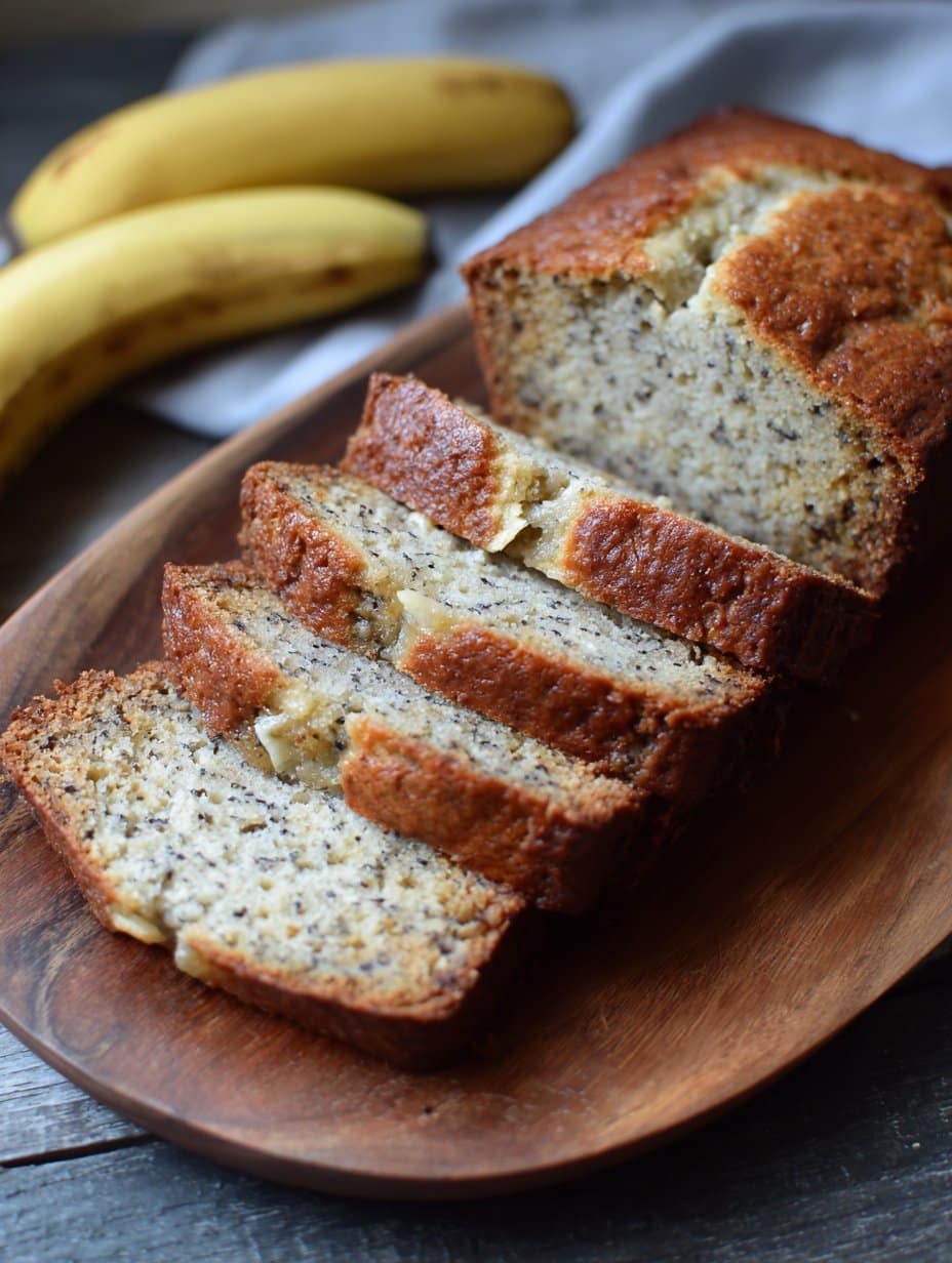 Easy Greek Yogurt Banana Bread