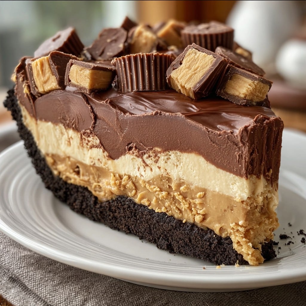 Giant Reese’s Peanut Butter Cup Pie: My Go-To Indulgent Treat