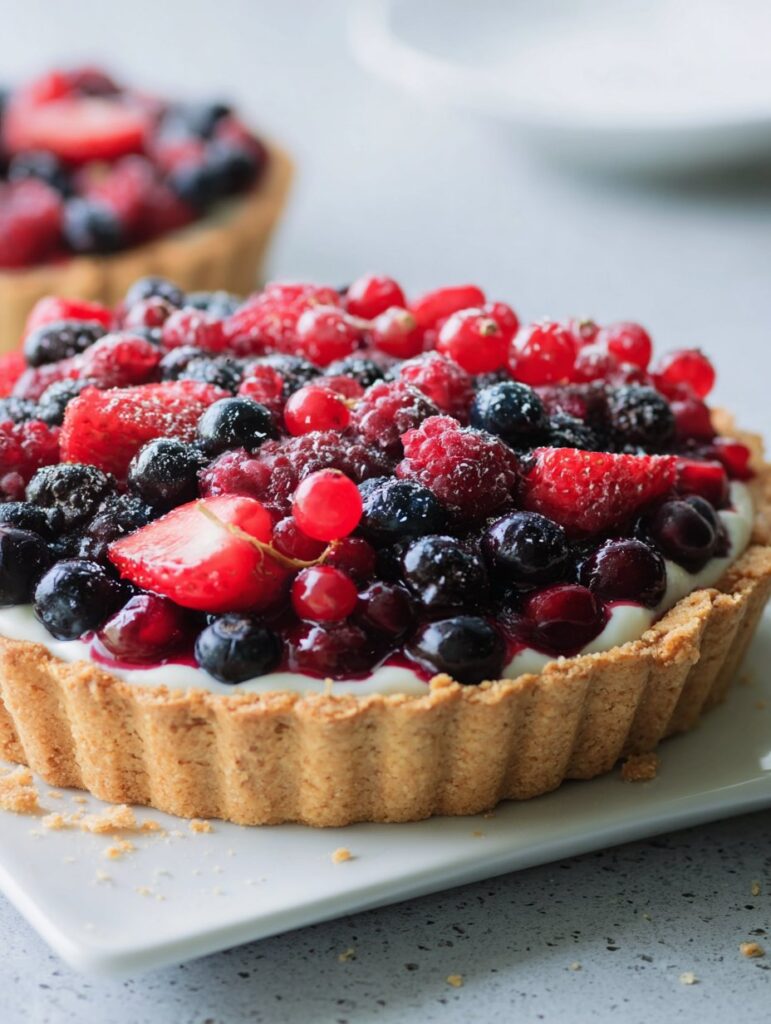 Glutten Free Berry Tart Pie