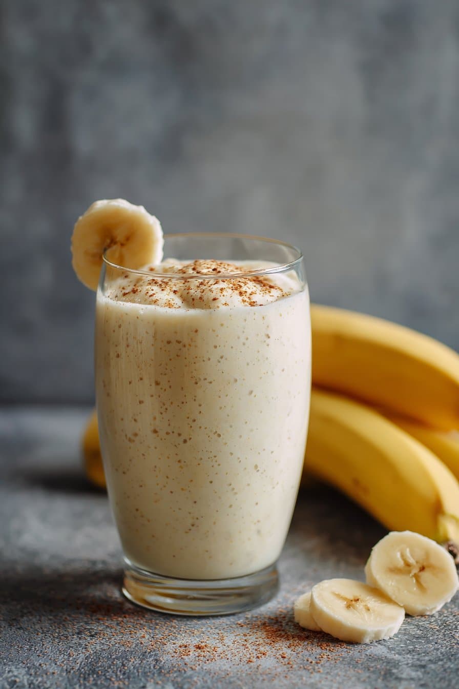 Healthy Banana Breakfast Smoothie | Easy and Delisious