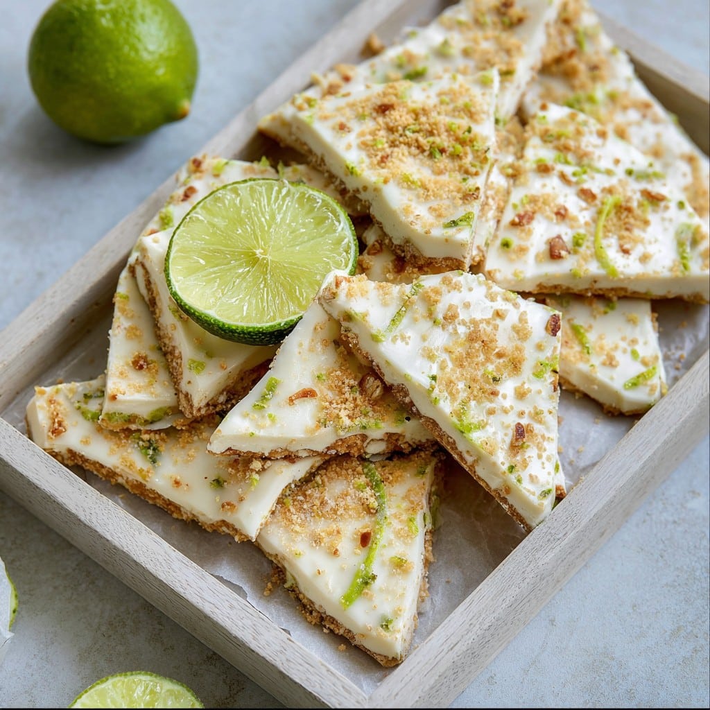 Key Lime Pie Yogurt Bark