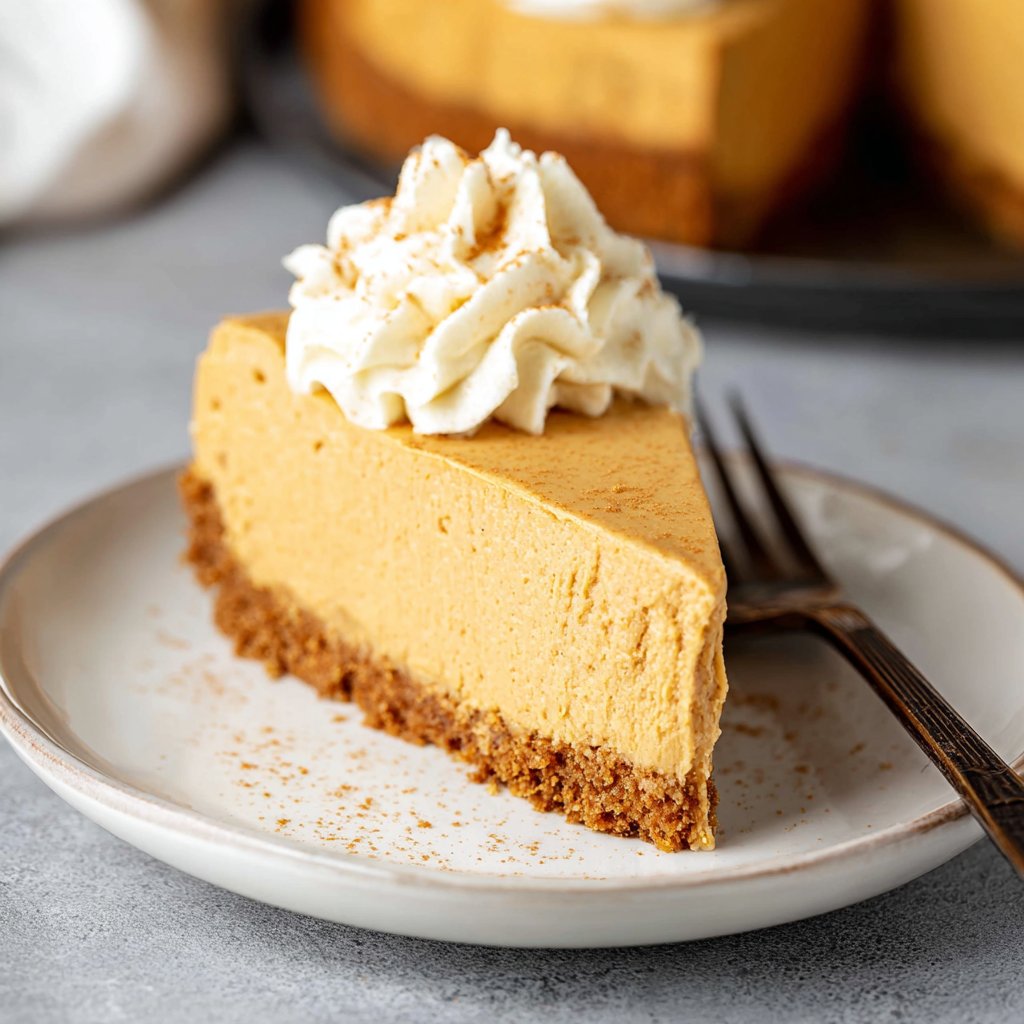 No-Bake Pumpkin Cheesecake: My Lazy Fall Favorite