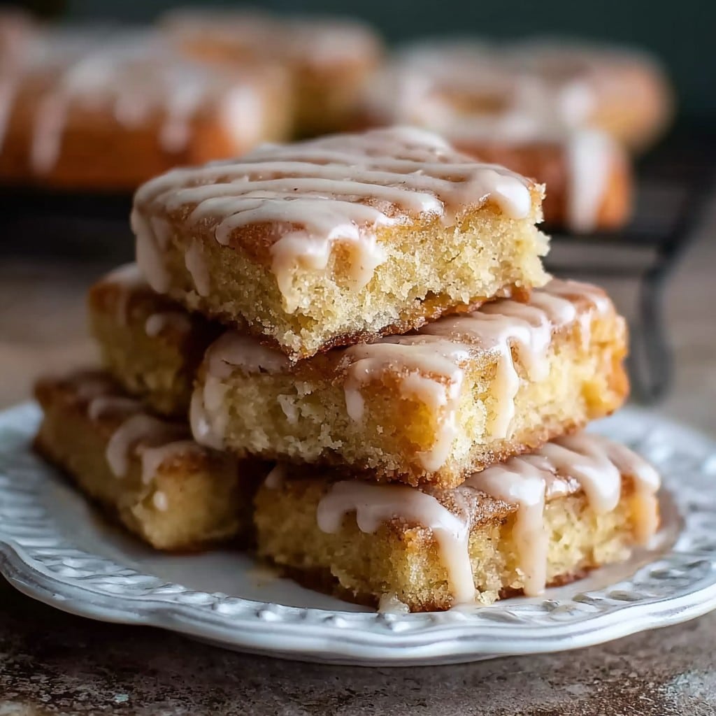 Old-Fashioned Buttermilk Donut Bars: Maple Vanilla Glaze Joy