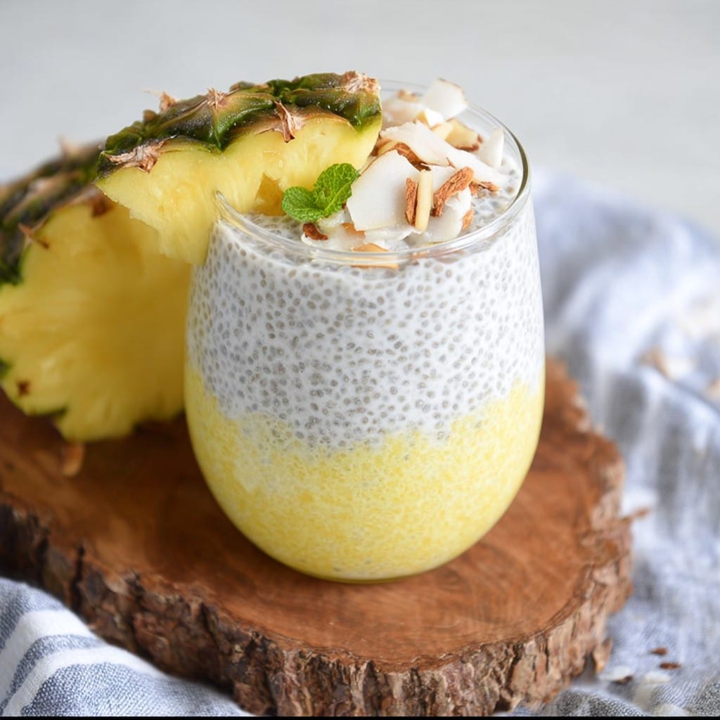 Pineapple Coconut Chia Pudding: My Laid-Back, Tropical Treat