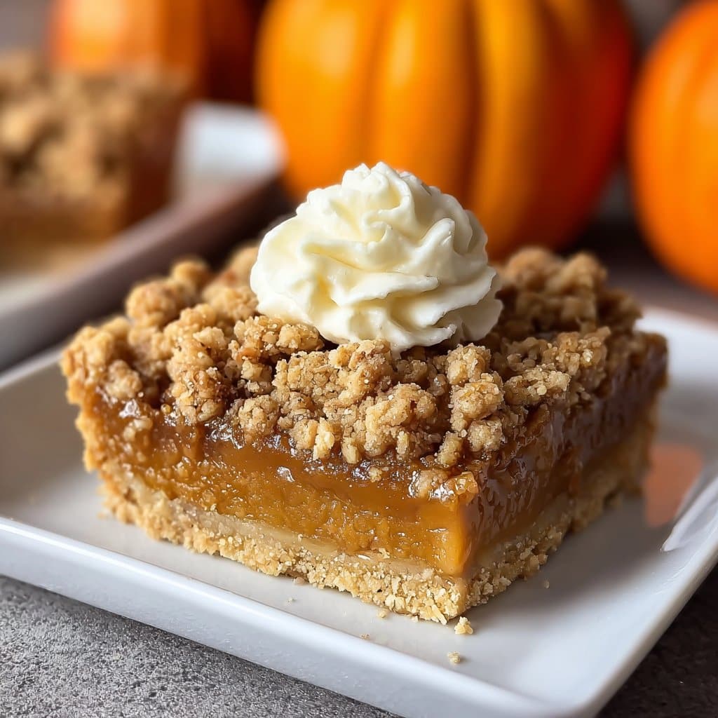 Pumpkin Pie Crumble