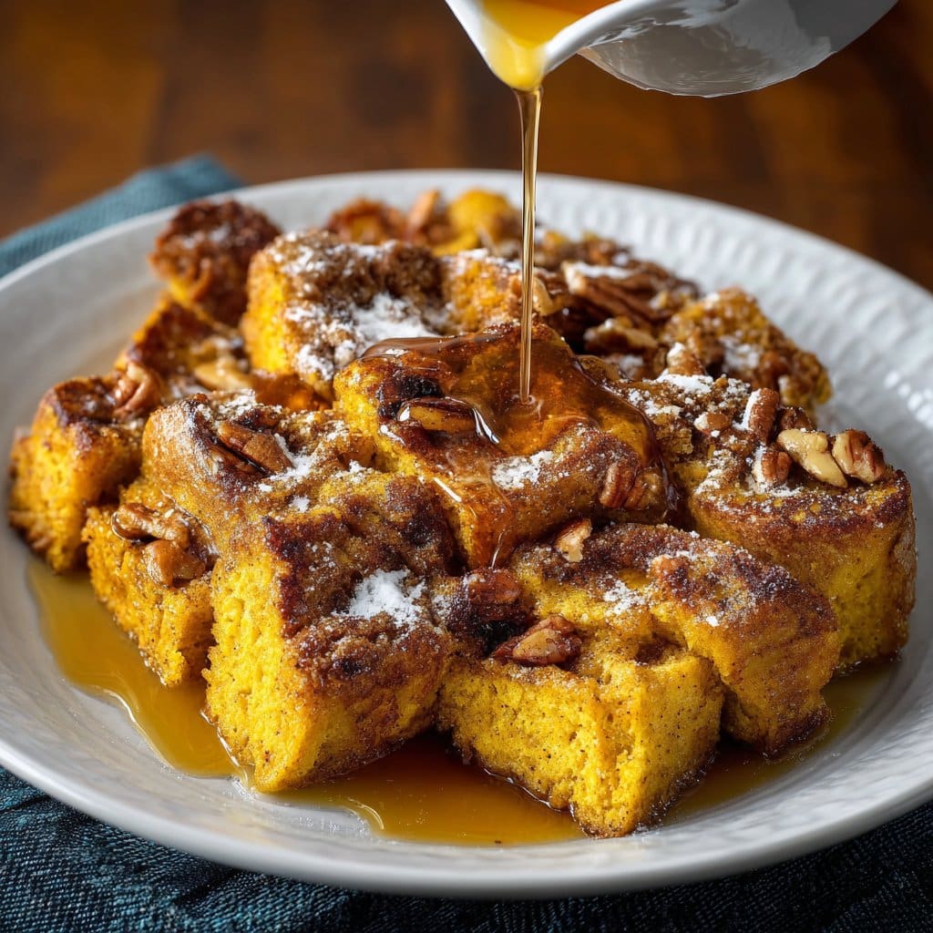 Pumpkin Spice French Toast Casserole: Cozy Weekend Treat