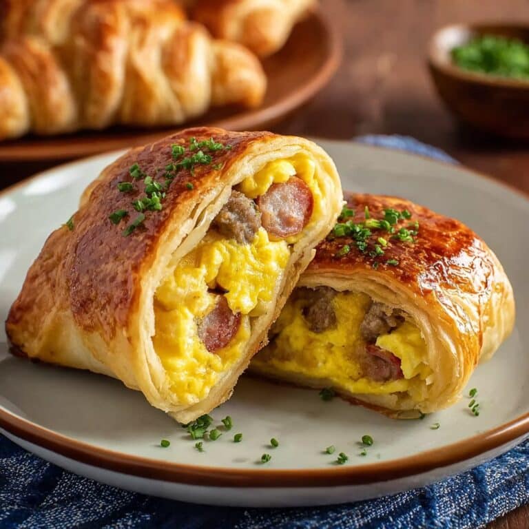 Sausage Egg Breakfast Roll-Ups: My Go-To Quick Morning Treat