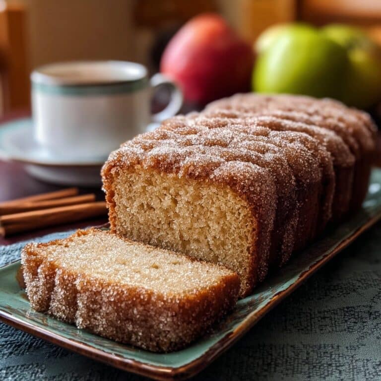 Spiced Apple Cider Donut Loaf: Cozy Baking for Chilly Days