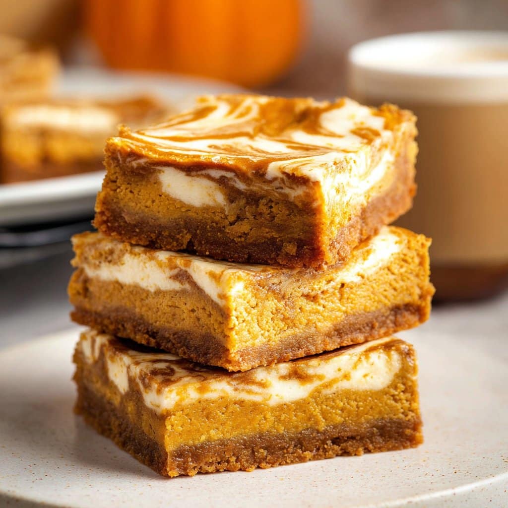 Swirled Pumpkin Cheesecake Bars: A Cozy Kitchen Favorite