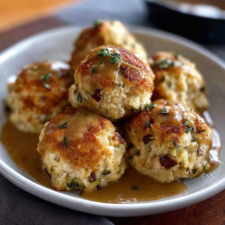 Turkey Stuffing Balls: The Only Recipe My Family Fights Over