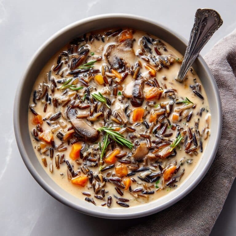 Wild Rice Mushroom Soup: My Cozy (and a Bit Messy) Favorite