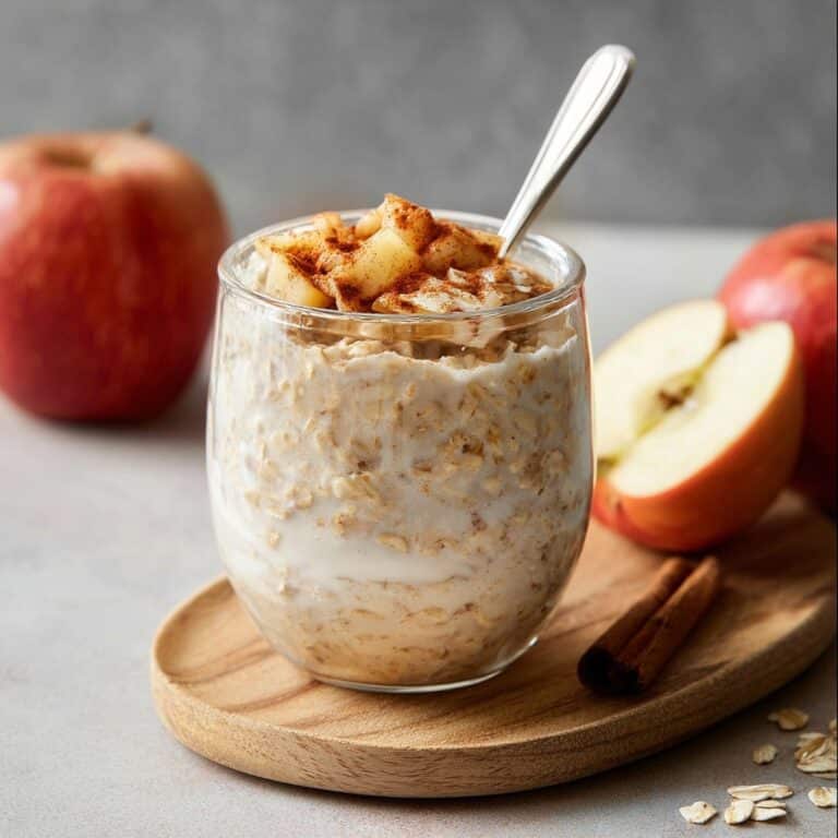 Apple Cinnamon Overnight Oats: My Go-To Cosy Breakfast Recipe