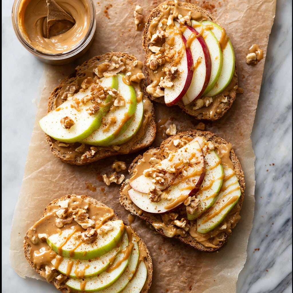 Apple Cinnamon Peanut Butter Breakfast Toast: My Go-To in a Pinch