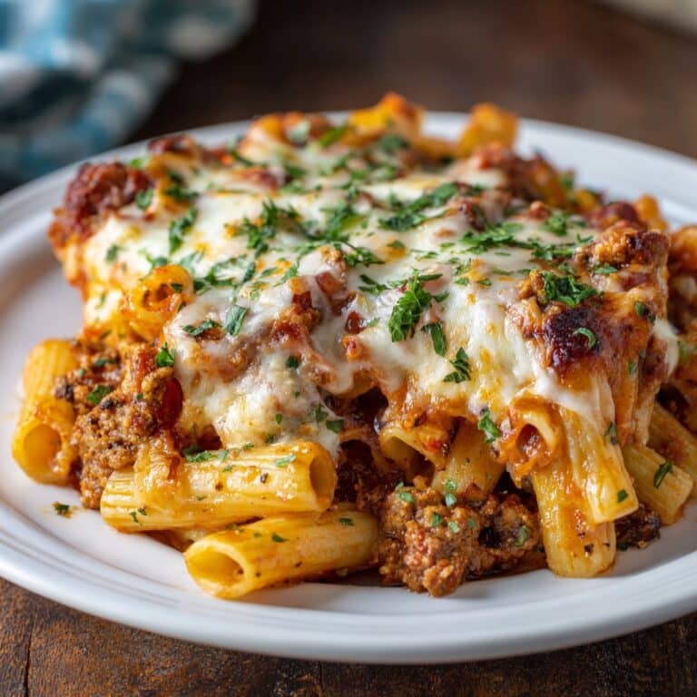 Baked Ziti – Cheesy Pasta Comfort Dish Everyone Loves