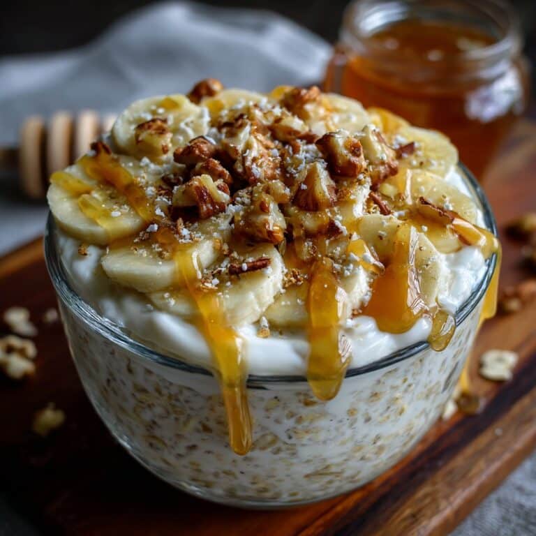 Banana Cream Pie Overnight Oats: My Lazy Morning Secret