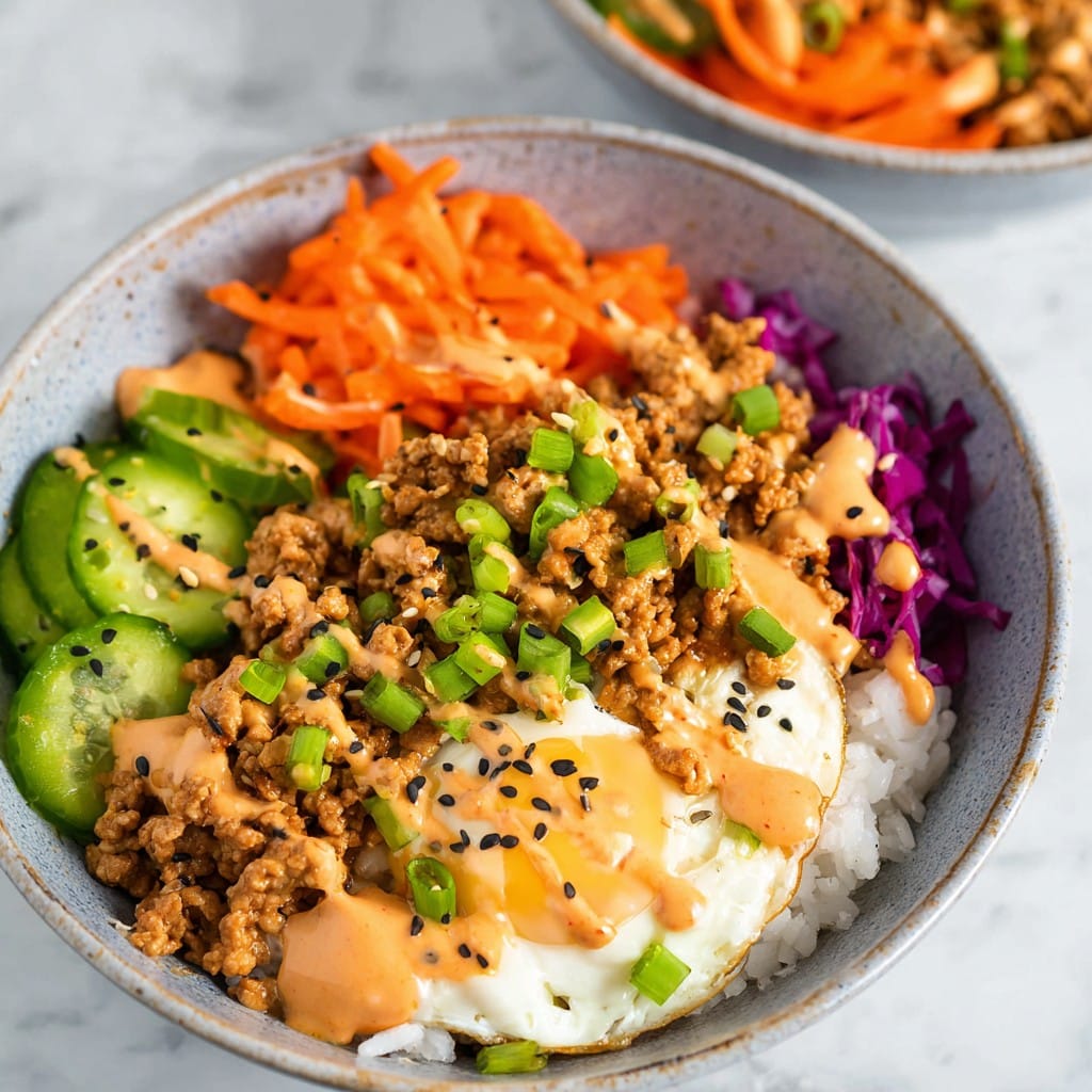 Bang Bang Ground Turkey Rice Bowls