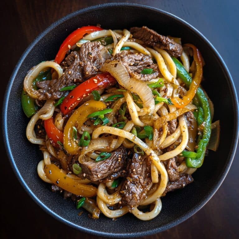 Beef Black Pepper Udon: A Cozy Home Cook’s Guide