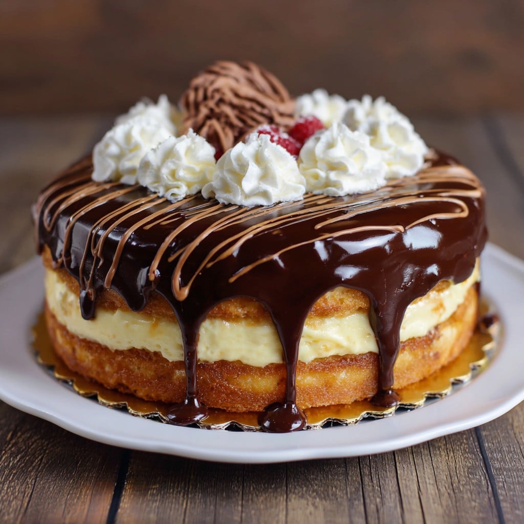 Boston Cream Pie Recipe – My Honest, Messy Home-Cook Version