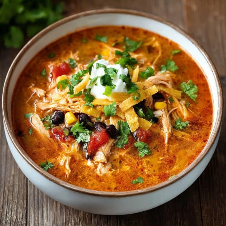 Chicken Enchilada Soup: Cozy, Tangy, and Weeknight-Friendly