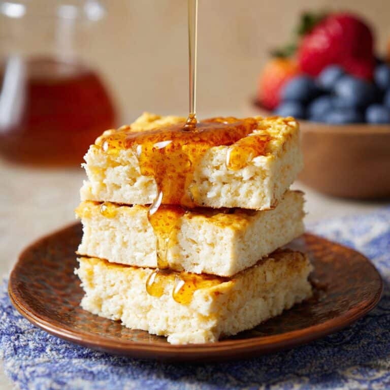 Cottage Cheese Pancake Bars: My Cozy Go-To Breakfast Recipe