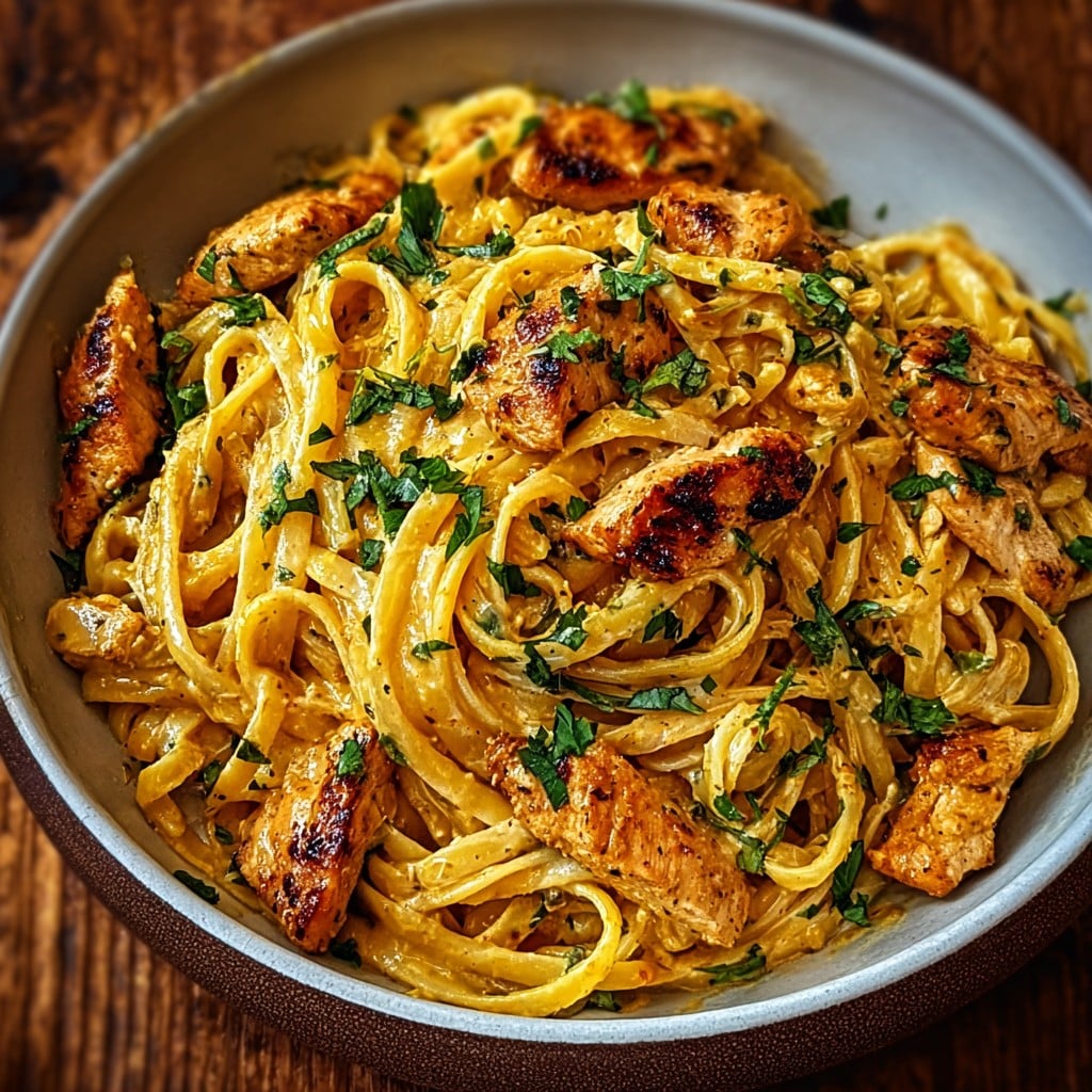 Cowboy Butter Chicken Linguine