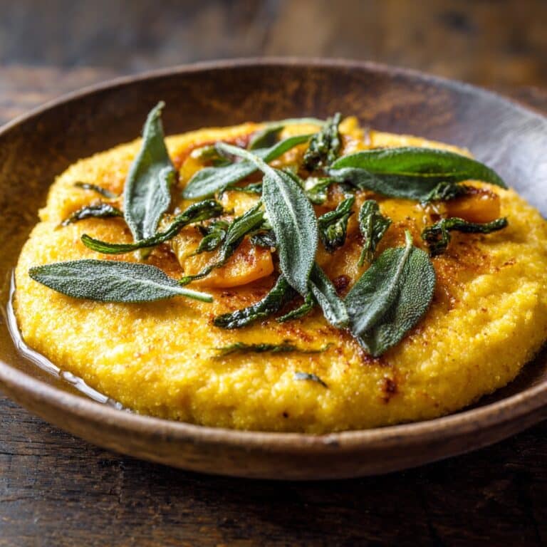 Cozy Up with Pumpkin Polenta and Sage Butter Recipe Guide