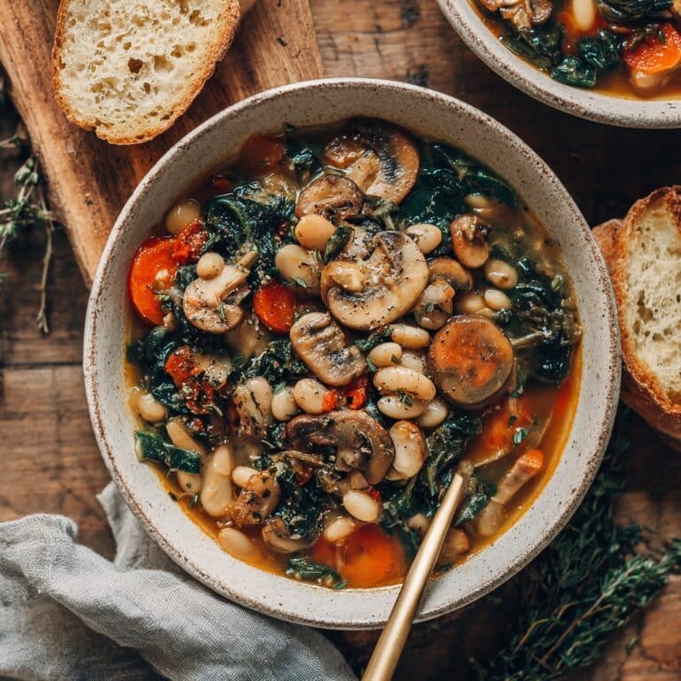Cozy White Bean Mushroom Stew (Vegan) Recipe You’ll Crave