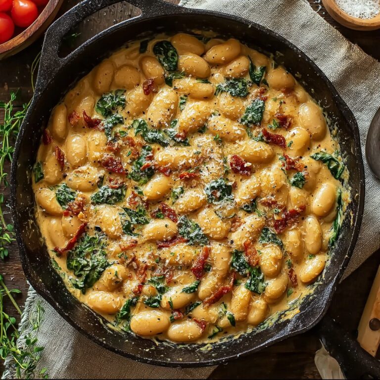 Creamy Tuscan Marry Me Butter Beans for Cozy Dinners