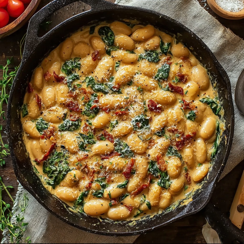 Creamy Tuscan Marry Me Butter Beans for Cozy Dinners