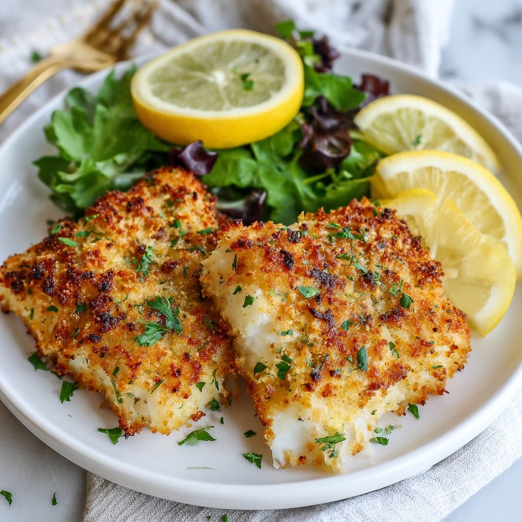 Crispy Air Fryer Parmesan Cod