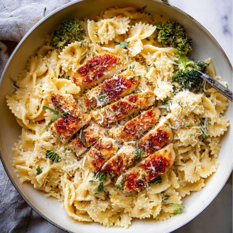 Garlic Parmesan Chicken Pasta: Cozy, Cheesy, and Simple Recipe