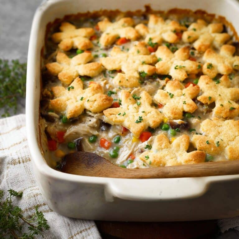 Gluten-Free Chicken Pot Pie Casserole for Busy Weeknights
