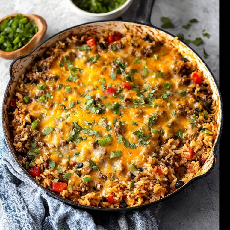 Ground Beef & Rice Casserole: My Cozy, Easy Weeknight Recipe