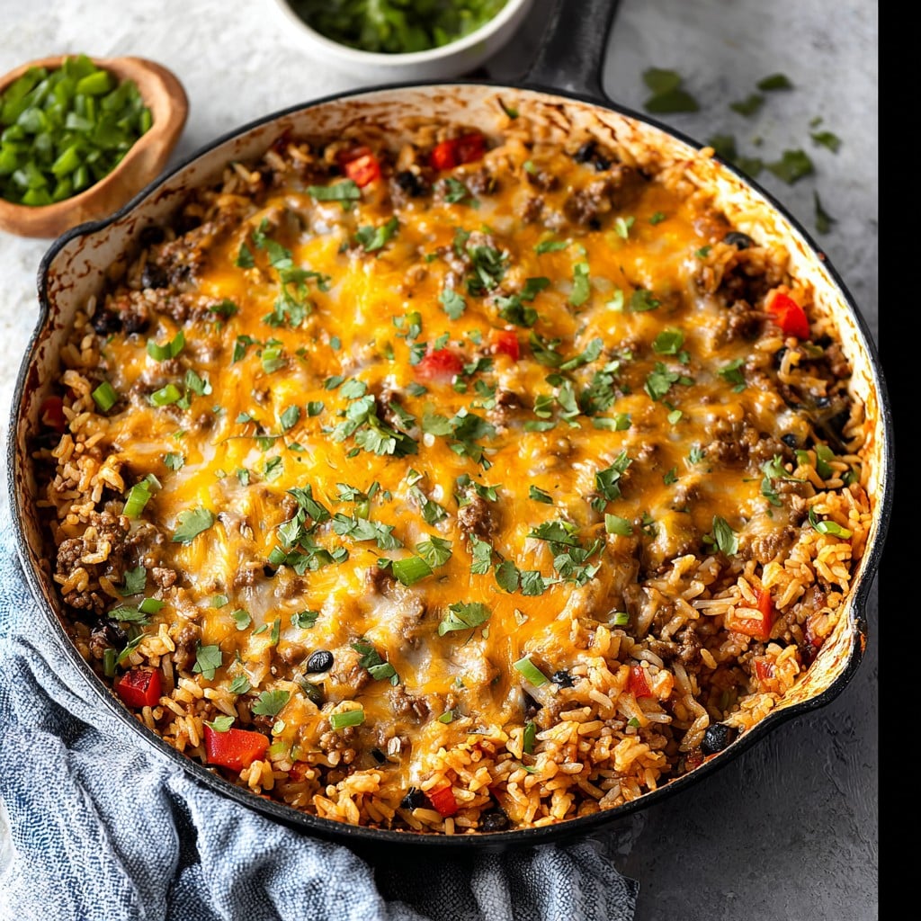 Ground Beef & Rice Casserole: My Cozy, Easy Weeknight Recipe