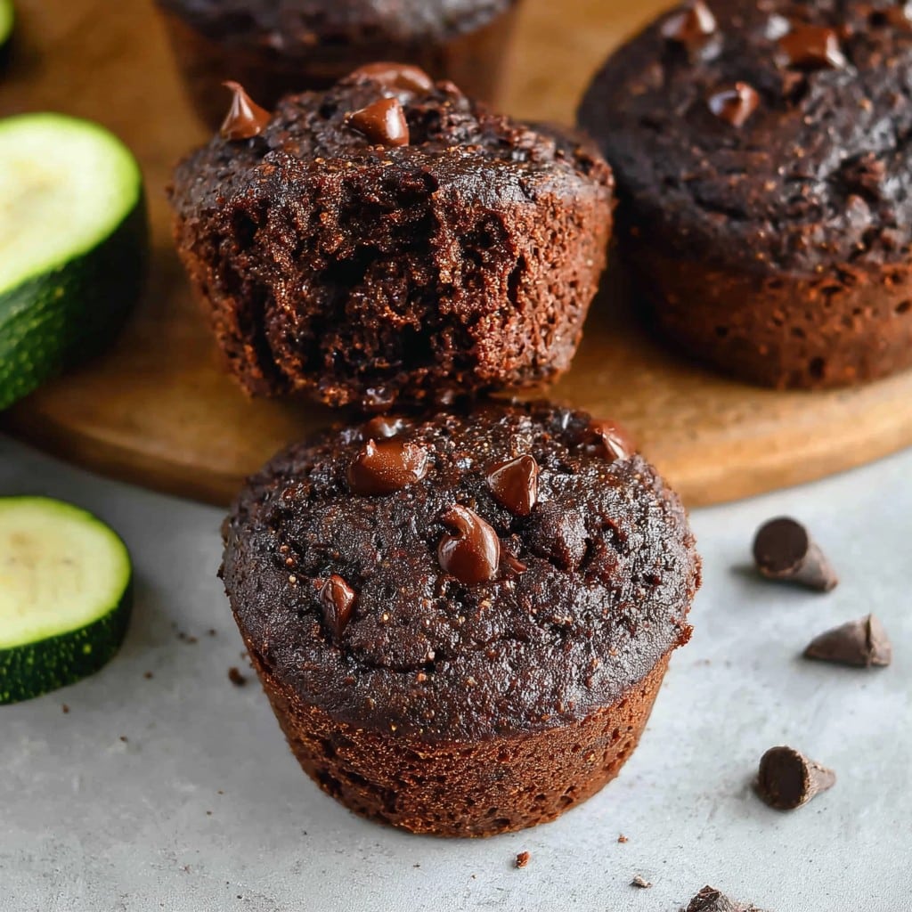 Healthy Chocolate Zucchini Protein Muffins (Gluten Free) You’ll Want Again