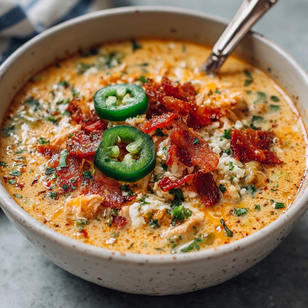 Juicy Spicy Jalapeno Popper Chicken Soup Recipe: Cozy & Bold Eats